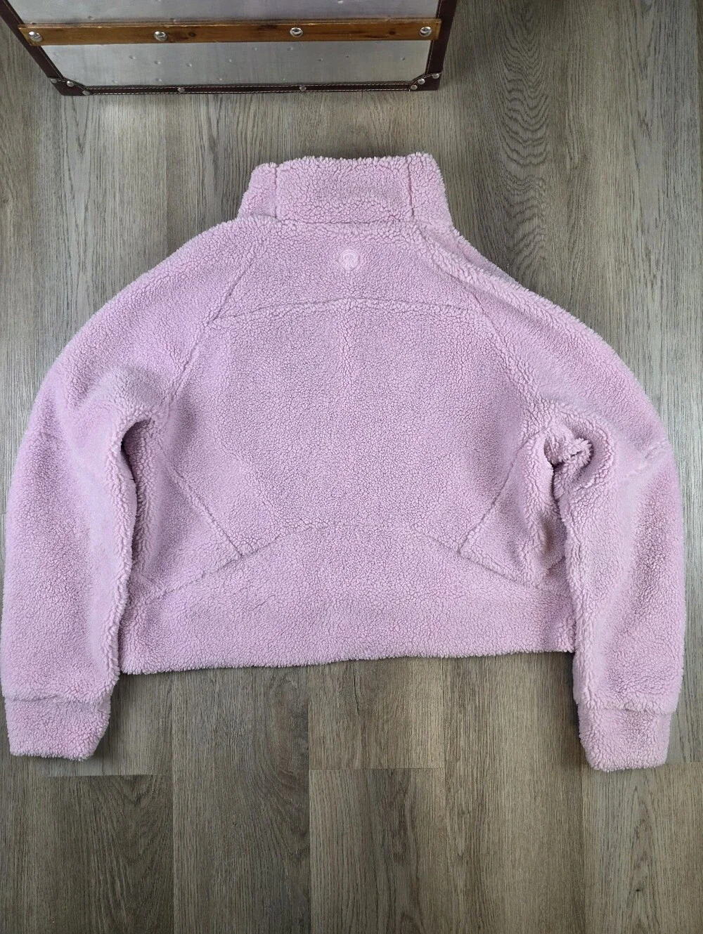 Lululemon Athletica Scuba Oversized Fleece Funnel Neck Jacket Size XL